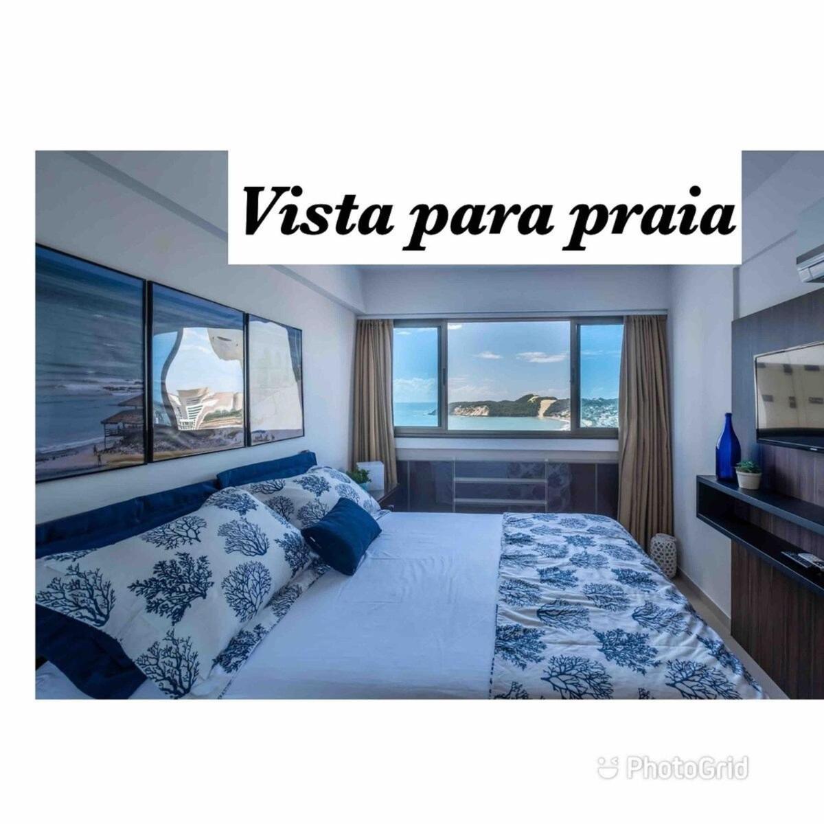 Flat Com 2 Quartos E Vista Mar Da Praia De Pontanegra-Wifi 300 Mb-Garagem-Familia-Criancas-Piscina-Pet Friendly Natal Luaran gambar