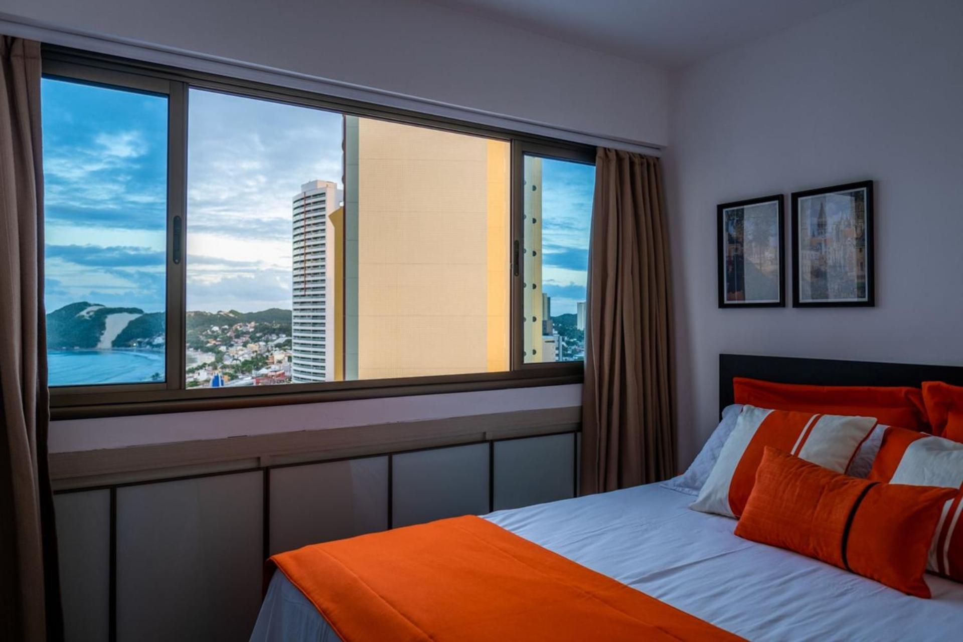 Flat Com 2 Quartos E Vista Mar Da Praia De Pontanegra-Wifi 300 Mb-Garagem-Familia-Criancas-Piscina-Pet Friendly Natal Luaran gambar
