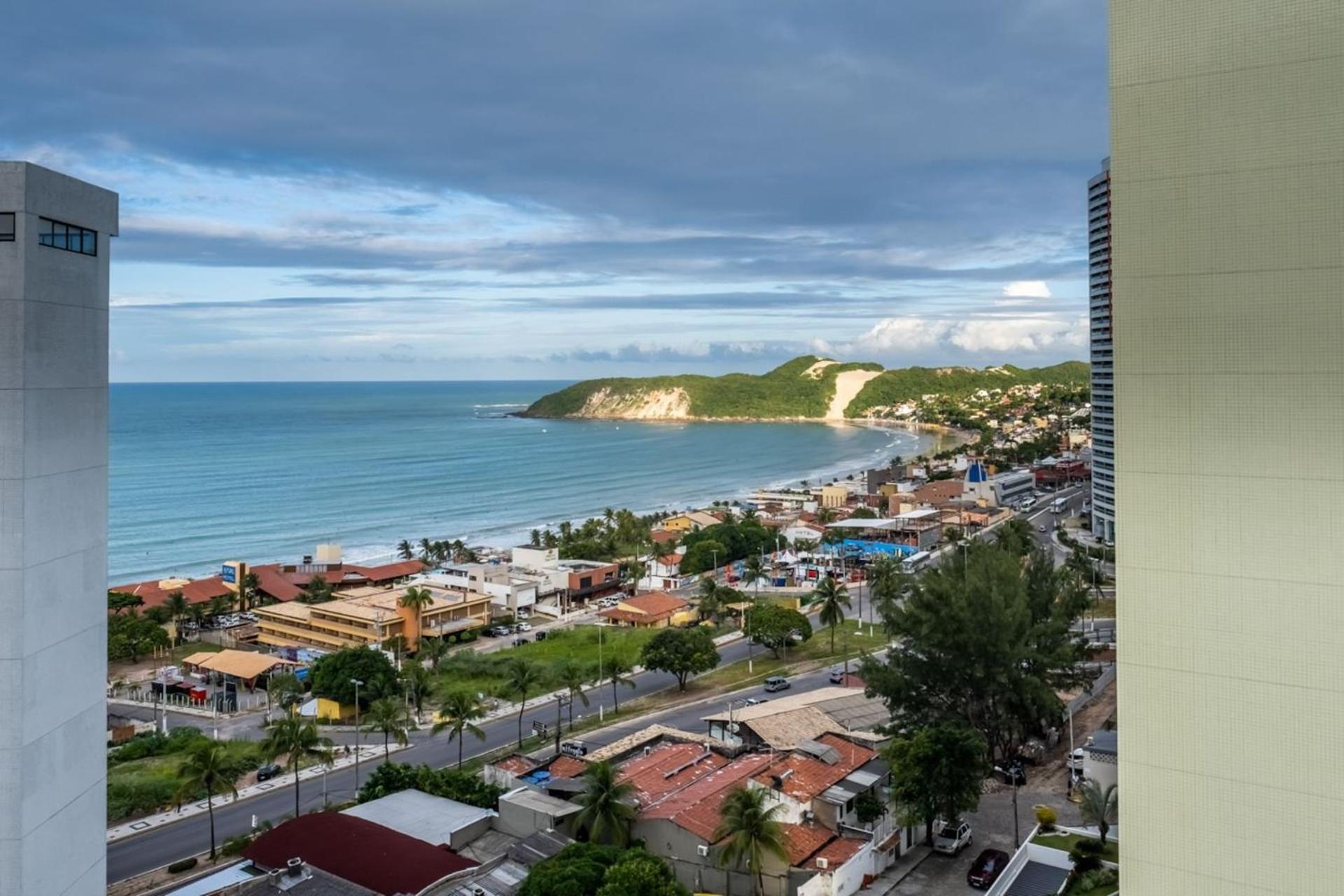 Flat Com 2 Quartos E Vista Mar Da Praia De Pontanegra-Wifi 300 Mb-Garagem-Familia-Criancas-Piscina-Pet Friendly Natal Luaran gambar